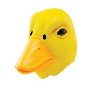 Hommes Drôle Effrayant Animal Canard Latex Intégral Masque Costume Halloween
