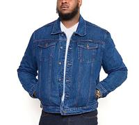 Hommes Duke délavé Bleu Jean Kingsize Veste (1XL-6XL) - Pierre Délavé, Homme, 6XL