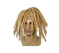 Hommes Extensions de cheveux humains Afro Dreadlock à base dentelle complète toupet for hommes et femmes 0,6 cm Loc Coiffure(613,12 inch)