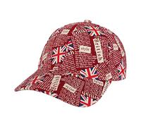 Hommes Femmes Casquette de Baseball Union Jack Chapeau de Soleil Protection Solaire Anti-UV Casquette Visière Réglable Chapeau de Golf Respirant pour Vacances Plage Camping Randonnée 55-58 CM