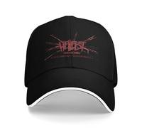 Hommes Femmes Hellfest Out of Bounds 2025 Chapeaux Casquette de Baseball à la Mode Rock Festival Trucker Chapeau Golf Couvre-Chef Réglable