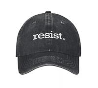 Hommes Femmes Résister Imprimé Casquette De Baseball Réglable Trucker Dad Hat Casquette De Baseball Snapback