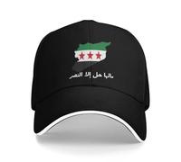 Hommes Femmes Syrie Carte syrien Chapeaux Casquette de Baseball élégante Papa Chapeau Casual Headewear Réglable