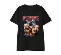 Hommes Femmes T-Shirt Chemise Décontractée à col Rond Imprimées Été Pullover à Manches Courtes Hip Hop Tops Bae Bae Eyes Nose Lips ACTⅢ: Motte G-Dragon T.O.P Taeyang DAESUNG