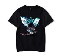 Hommes Femmes T-Shirt Impressions Anime Solo Leveling Cosplay Sung Jin-Woo Manches Courtes Mode Hip Hop Tee Shirt