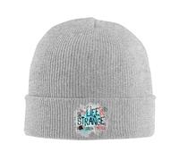 Hommes Femmes Tricot Bonnet Drôles Cadeaux Ma Vie Est Étrange Cadeau pour Les Fans Accessoires Chaud Hiver Crânes Casquettes Tricotées Chapeaux Chapeau