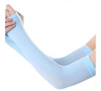 Hommes Femmes UV Protection Refroidissement Bras Manches Unisexe Bras Long Manches de Couverture pour Les Sports de Plein air en Cours de Basket-Ball (Ciel Bleu)