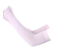 Hommes Femmes UV Protection Refroidissement Bras Manches Unisexe Bras Long Manches de Couverture pour Les Sports de Plein air en Cours de Basket-Ball (Rose)