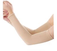 Hommes Femmes UV Protection Refroidissement Bras Manches Unisexe Bras Long Manches de Couverture pour Les Sports de Plein air en Cours de Basket-Ball (Peau Couleur)
