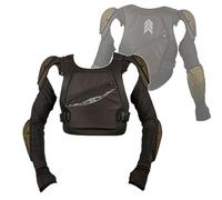 Hommes Full Body Motocross Armour Suit Protection Veste Pantalons Combo Impact Resistant Rembourré Équipement De Sécurité pour Dirt Bike ATV Off-Road Racing Mountain Bike Riding,A-M