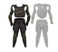 Hommes Full Body Motocross Armour Suit Protection Veste Pantalons Combo Impact Resistant Rembourré Équipement De Sécurité pour Dirt Bike ATV Off-Road Racing Mountain Bike Riding,B-L