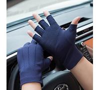 Hommes Gants de Conduite Sans-Doigts Protection Solaire Gants Antidérapants Écran Tactile Cyclisme Gants Moufles Femmes Mitaines Mesh Respirant Cool Gants pour le Sport GYM Running Work Moto Voyage