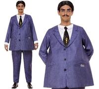 Hommes Halloween sous Licence Famille Addams Gomez Fantaisie Costume Par Smiffys