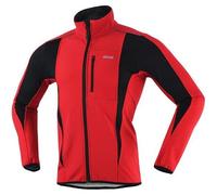 Hommes Hiver Cyclisme Veste Polaire Vélo Jersey Coupe-vent Imperméable Doux Coquille Manteau Vtt Vélo Vêtements Réfléchissants XXL