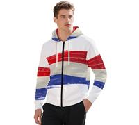 Hommes Hoodies Décontracté Pays-Bas À Capuche Sweat-Shirt Manches Longues Quart Zip Hoody Hauts avec Poche Kangourou
