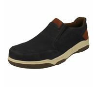 Hommes Hush Puppies Fletcher à Enfiler Décontracté Chaussures Cuir