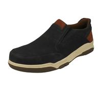 Hommes Hush Puppies Nubuck / Cuir à Enfiler Chic Décontracté Chaussures'Fletcher