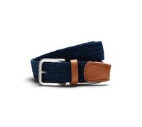 Hommes JACK & JONES Ceinture tissée élastique en cuir Belt JACSPRING