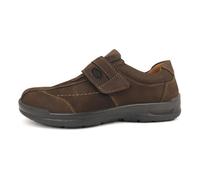 Hommes Jomos Chaussures à scratch Cuir Élastique Plat - 343 marron 42