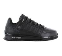 Hommes K-Swiss Baskets Textile Lacets Plat - Black 49