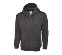 Hommes Lourd Classique Sweat Capuche Fermeture Éclair Uneek Unisexe Pull Adulte