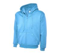 Hommes Lourd Classique Sweat Capuche Fermeture Éclair Uneek Unisexe Pull Adulte