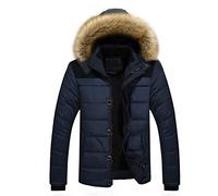 Hommes Manteau d'hiver, Hommes NNER Extérieur Épaisse Loisirs Plus Chaud Veste Hiver Manteau À Capuche Veste en Coton Charme Vêtements Élégants Vente Nouveau Style Manteau avec des Poches