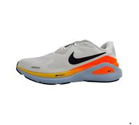 Hommes Nike Chaussure de course Structure 26 Textile Lacets Plat - white/black mineral slate 42 1/2