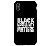 Hommes Noirs Traditionnels valeurs conservatrices du Patrimoine Fort Coque pour iPhone X/XS
