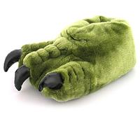 Hommes Nouveauté Monster Griffe Pantoufles Vert - Idéal Cadeau Noël - 43
