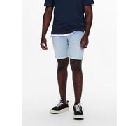 Hommes O&S Denim Capri Jeans Shorts 3/4 Bermuda Pantalon Short ONSPLY NEUF