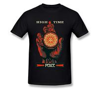 Homme's Obey Propaganda High Time Peace Noir T Shirt by Maven Medium