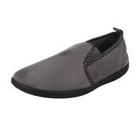 Hommes Padders Mémoire Mousse à Enfiler Textile Confort Chaussons Lewis