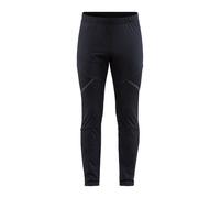 Hommes pantalon CRAFT Glisser Wind Tights noire L