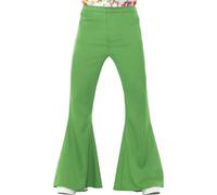Hommes Pantalon Évasé Déguisement 60s 70s Rétro Soirée Disco Hippie Adultes