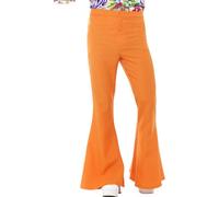 Hommes Pantalon Évasé Déguisement 60s 70s Rétro Soirée Disco Hippie Adultes