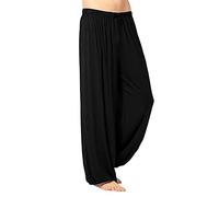 Hommes Pantalon Yoga Pantalon Harem Sarouel Pantalon De Yoga Tai Chi Respirant Bouffant Casual Pantalons De Sport Super Doux Sarouel Pantalon Homme Pantalon Bouffant pour Sport Jogging Danse Pas Cher