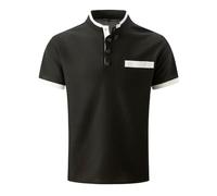 Hommes Polos Manches Courtes Flocage Décontracté Tops Respirant Textile Personnalisé Été Shirt Ample Et Légère Col Rond T-Shirt Mode Décontractée Shirt Vintage Sport Tee Shirt