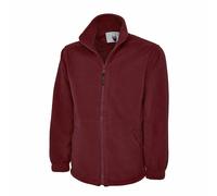 Hommes Premium Fermeture Éclair Micro Polaire Veste Uneek Poids Lourd Anti Pill