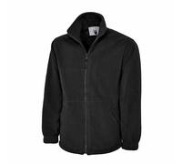 Hommes Premium Fermeture Éclair Micro Polaire Veste Uneek Poids Lourd Anti Pill