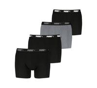 Hommes Puma Boxers 4 Paquet Quotidien Coton Extensible avec Logo Taille Bande