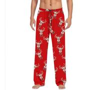 Hommes Pyjamas Casual Ont Des Poches Pantalons Pour Hommes Mode Noël Imprimer Jolie Pantalon De Pyjama Homme Avec À Cordon Serrage