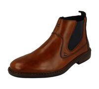 Hommes Rieker 17654 Smart Décontracté Bottes Chelsea Fermeture Éclair