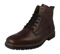 Hommes Rieker Combat Fermeture Éclair & Dentelle Doublure Polaire R-Tex Bottines