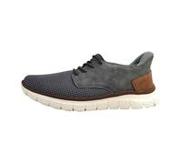 Hommes Rieker Mocassins Textile Glissement/ouvert Plat - pierre/fumée/amande 42