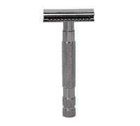 Hommes Safety Professional Alloy Portable Manual rasage allié de remplacement ergonomique lavable (Noir)