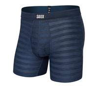 Hommes Saxx Droptemp Cooling Mesh Boxer Brief Fly Dark Denim Heather S