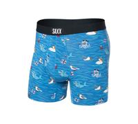 Hommes Saxx Ultra Super Soft Boxer Brief Fly Seas The Day-Lake Blue L