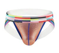 Hommes Sexy Taille Basse Longue U Bulge Poche Éléphant Tronc sous-Vêtements Mémoires Mini String Homme érotique Hot Slip Transparent Coton Dim String
