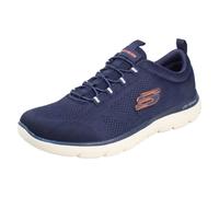 Hommes Skechers Machine Lavable à Élastique Dentelle Baskets à Enfiler - Louvin